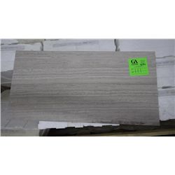 1 CRATE 120 PCS, 12X24 LIGHT WOODRIDGE MARBLE TILE RETAIL 4434.00 AT 18.48 PER SQ FT
