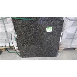 1 CRATE 90 PCS 24X24 UBATUBA GRANITE TILE RETAIL 7555.00 AT 20.99 PER SQ FT