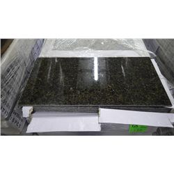 1 CRATE APPROX 180 PCS 12X24 UBATUBA GRANITE TILE RETAIL 7551.00 AT 20.98 PER SQ FT