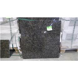 1 CRATE 90 PCS 24X24 UBATUBA GRANITE TILE RETAIL 7555.00 AT 20.99 PER SQ FT