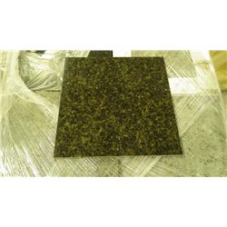 1 CRATE 600 PCS 12X12 UBATUBA GRANITE TILE RETAIL 12570.00 AT 20.95 PER SQ FT
