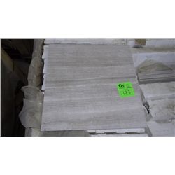 1 CRATE 108 PCS 18X18 LIGHT WOODRIDGE MARBLE TILE RETAIL 4530.00 AT 27.97 PER SQ FT