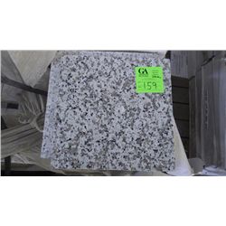 1 CRATE APPROX 290 PCS 12X12 LUNA PEARL GRANITE TILE RETAIL 4045.00 AT 13.95 PE RSQ FT