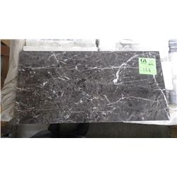 1 CRATE APPROX 144 PCS 12X24 BROWN DYNASTY MARBLE TILE RETAIL 5032.00 AT 17.48 PER SQ FT