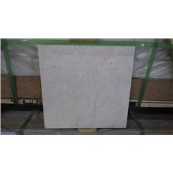 1 CRATE APPROX 190 PCS 12X12 GOLDEN BEIGE TILE 3600.00 AT 18.95 PER SQ FT