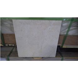 1 CRATE APPROX 360 PCS 12X12 GOLDEN BEIGE TILE RETAIL 6822.00 AT 18.95 PER SQ FT