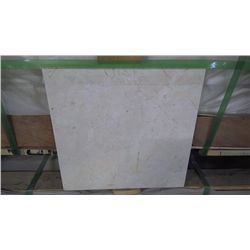 1 CRATE APPROX 360 PCS 12X12 GOLDEN BEIGE TILE RETAIL 6822.00 AT 18.95 PER SQ FT