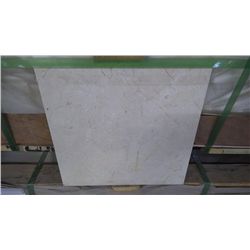 1 CRATE APPROX 360 PCS 12X12 GOLDEN BEIGE TILE RETAIL 6822.00 AT 18.95 PER SQ FT