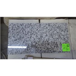1 CRATE APPROX 180 PCS 12X24 LUNA PEARL GRANITE TILE RETAIL 5571.00 AT 15.48 PER SQ FT