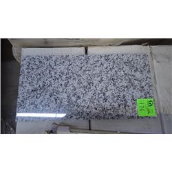 1 CRATE APPROX 180 PCS 12X24 LUNA PEARL GRANITE TILE RETAIL 5571.00 AT 15.48 PER SQ FT