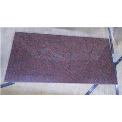 1 CRATE APPROX 180 PCS 12X24 AFRICAN RED GRANITE TILE RETAIL 10,431.00 AT 28.98