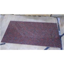 1 CRATE APPROX 180 PCS 12X24 AFRICAN RED GRANITE TILE RETAIL 10,431.00 AT 28.98