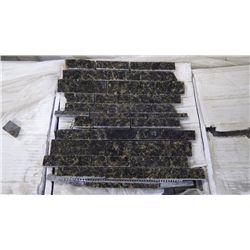 12 BOXES APPROX 120 PCS 12X12 UBATUBA MINI PLANKING MOSAIC RETAIL 2874.00 AT 23.95 PER SQ FT