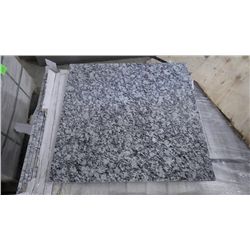 1 CRATE APPROX  85 PCS 24X24 OCEAN WAVE GRANITE TILE RETAIL 5350.00 AT 15.73 PER SQ FT