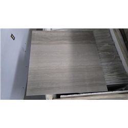 1 CRATE APPROX 100 PCS 24X24 COFFEE WOODRIDGE MARBLE TILE RETAIL 7395.00 AT 18.49 PER SQ FT