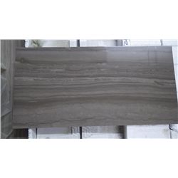 1 CRATE APPROX 140 PCS 12X24 COFFEE WOODRIDGE MARBLE TILE RETAIL 5453.00 AT 19.48 PER SQ FT