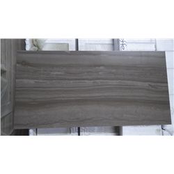 1 CRATE APPROX 140 PCS 12X24 COFFEE WOODRIDGE MARBLE TILE RETAIL 5453.00 AT 19.48 PER SQ FT