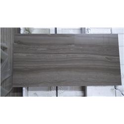 1 CRATE APPROX 140 PCS 12X24 COFFEE WOODRIDGE MARBLE TILE RETAIL 5453.00 AT 19.48 PER SQ FT