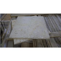 1 CRATE APPROX 100 PCS 18X18 BEIGE TRAVERTINE TILE RETAIL 4995.00 AT 33.30 PER SQ FT