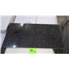 Image 1 : 26 BOXES APPROX 156 PCS 12X24NERO IMPALA GRANITE TILE RETAIL 7480.00 AT 31.97 PER SQ FT