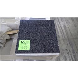 1 CRATE APPROX 460 PCS 12X12 NERO IMPALA GRANITE TILE RETAIL 11477.00 AT 24.95 PER SQ FT