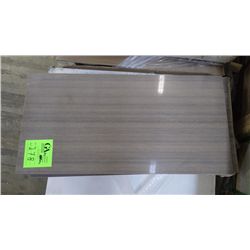 1 CRATE APPROX 180 PCS 12X24 BROWN WOODVEIN MARBLE TILE RETAIL 6291.00 AT 17.48 PER SQ FT