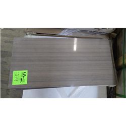 1 CRATE APPROX 180 PCS 12X24 BROWN WOODVEIN MARBLE TILE RETAIL 6291.00 AT 17.48 PER SQ FT