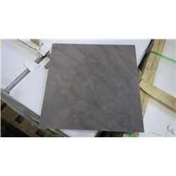 1 CRATE APPROX 150 PCS 18X18 BROWN WOOD VEIN MARBLE TILE RETAIL 6142.00 AT 27.30 PER SQ FT