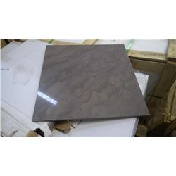 1 CRATE APPROX 149 PCS 18X18 BROWN WOOD VEIN MARBLE TILE RETAIL 6101.00 AT 27.30 PER SQ FT