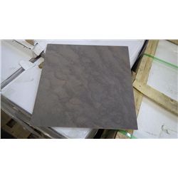 1 CRATE APPROX 150 PCS 18X18 BROWN WOOD VEIN CROSS CUT MARBLE TILE RETAIL 6142.00 AT 27.30 PER SQ FT