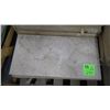 Image 1 : 1 CRATE APPROX 198 PCS 12X24 HONED TRAVERTINE TILE RETAIL 7316.00 AT 18.48 PER SQ FT