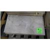 Image 1 : 1 CRATE APPROX 198 PCS 12X24 HONED TRAVERTINE TILE RETAIL 7316.00 AT 18.48 PER SQ FT