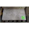 Image 1 : 1 CRATE APPROX 162 PCS 12X24 HONED TRAVERTINE TILE RETAIL 5985.00 AT 18.48 PER SQ FT