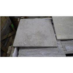 1 CRATE APPROX 100 PCS 18X18 TRAVERTINE HONED TILE RETAIL 4195.00 AT 27.97 PER SQ FT