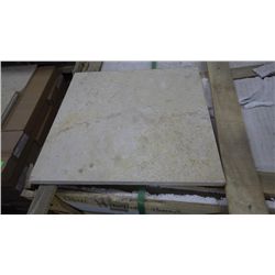 1 CRATE APPROX 100 PCS 18X18 TRAVERTINE HONED TILE RETAIL 4195.00 AT 27.97 PER SQ FT