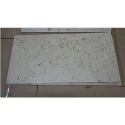 1 CRATE APPROX 180 PCS 12X24 TRAVERTINE POLISHED TILE RETAIL 6651.00 AT 18.48 PER SQ FT