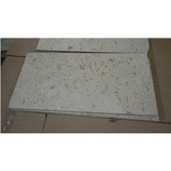 1 CRATE APPROX 180 PCS 12X24 TRAVERTINE POLISHED TILE RETAIL 6651.00 AT 18.48 PER SQ FT