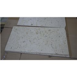 1 CRATE APPROX 180 PCS 12X24 TRAVERTINE POLISHED TILE RETAIL 6651.00 AT 18.48 PER SQ FT
