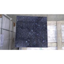 1 CRATE APPROX 168 PCS 18X18 EMERALD PEARL GRANITE TILE RETAIL 9735.00 AT 38.63 PER SQ FT