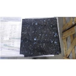 1 CRATE APPROX 360 PCS 12X12 EMERALD PEARL GRANITE TILE RETAIL 8982.00 AT 24.95 PER SQ FT
