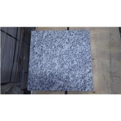1 CRATE APPROX 168 PCS 18X18 OCEAN WAVE GRANITE TILE RETAIL 6207.00 AT 25.63 PER SQ FT