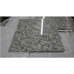 1 CRATE APPROX 168 PCS 18X18 LUNA PEARL GRANITE TILE RETAIL 5871.00 AT 23.30 PER SQ FT