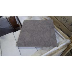 1 CRATE APPROX 360 PCS 12X12 BROWN WOOD VEIN CROOS CUT MARBLE TILE RETAIL 6462.00 AT 17.95 PER SQ FT