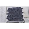 Image 1 : 11 BOXES APPROX 110 PCS 12X12 BLUE PEARL GRANITE MINI PLANKING MOSAIC RETAIL 2194.00 AT 19.95 P[ER S