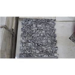 11 BOXES APPROX 110 PCS 12X12 OCEAN WAVE GRANITE STAGGERED MOSAIC RETAIL 2304.00 AT 20.95 PER SQ FT