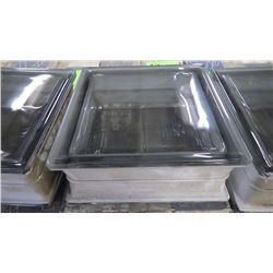 3 BOXES APPROX 16 PCS 7.5"X7.5" GREY CLASS BLOCK SMOOTH FINISH RETAIL 271.00 AT 16.95 PER BLOCK