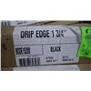 Image 1 : 2 BOXES 100 PCS APPROX 1000 FEET 1 3/4" DRIP EDGE BLACK
