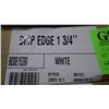 Image 1 : 2 BOXES 100 PCS APPROX 1000 FEET 1 3/4" DRIP EDGE WHITE