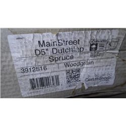 3 BOXES APPROX 600 SQ.FT DOUBLE 5" CLAPBOARD VINYL SIDING SPRUCE RETAIL 1017.00