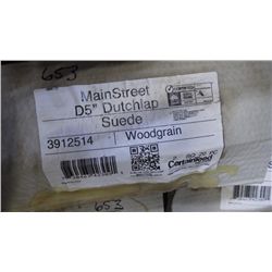 5 BOXES APPROX 1000 SQ.FT DOUBLE 5" CLAPBOARD VINYL SIDING SUEDE RETAIL 1495.00